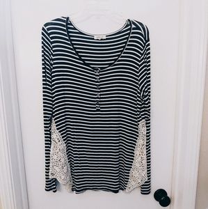 Striped long sleeve
